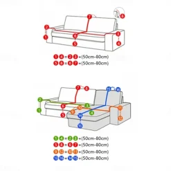 Aztec Sofa Cover Sofa Blanket Geometric Print Couch Cover Couch Protector Sofa Throw Cover Washable for Armchair/Loveseat/3 Seater/4 Seater/L Shape Sofa