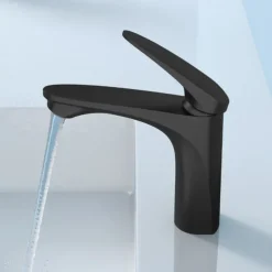 Basin Mixer Tap Bathroom Basin Faucet Brass Sink Mixer Tap Hot & Cold Single Handle Bathroom Sink Faucet