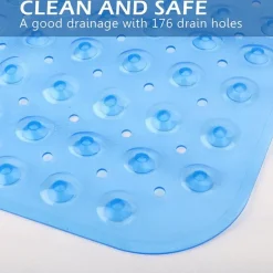 Bath Mat Non-slip Bathtub Mat Extra Long Non Slip Bathroom Shower Antibacterial Bathtub New The Bathroom Bathtub Non-slip Bathroom Waterproof Massage Foot Pad