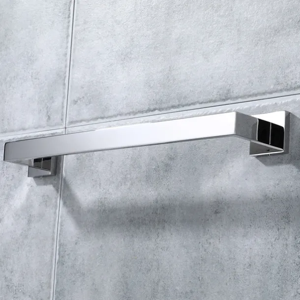 Bath Towel Bar,SUS304 Stainless Steel Towel Rack for Bathroom,Bathroom Accessories Towel Rod Heavy Duty Wall Mounted Towel Holder (Chrome)