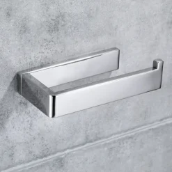 Bathroom Accessory Set 304 Stainless Steel 3-Piece Towel Rack, Towel Ring, Toilet Paper Rack,Bright Silvery