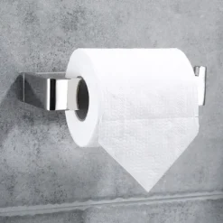 Bathroom Accessory Set 304 Stainless Steel 3-Piece Towel Rack, Towel Ring, Toilet Paper Rack,Bright Silvery