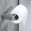 Bathroom Accessory Set 304 Stainless Steel 3-Piece Towel Rack Towel Ring Toilet Paper RackBright Silvery