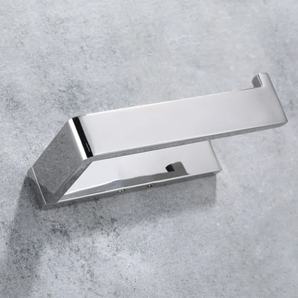 Bathroom Accessory Set 304 Stainless Steel 3-Piece Towel Rack Towel Ring Toilet Paper RackBright Silvery