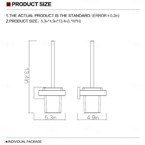 Bathroom Accessory Set / Toilet Paper Holder / Toilet Brush Holder New Design / Creative Contemporary / Traditional Glasses / Stainless Steel / Metal 4pcs - Bathroom Wall Mounted