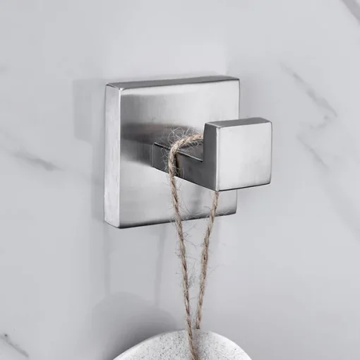 Bathroom Accessory Set / Towel Bar / Toilet Paper Holder New Design / Creative / Multifunction Contemporary / Modern Stainless Steel / Stainless Steel / Iron / Metal 4pcs - Bathroom Wall Mounted