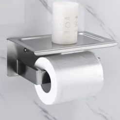 Bathroom Accessory Set / Towel Bar / Toilet Paper Holder New Design / Creative / Multifunction Contemporary / Modern Stainless Steel / Stainless Steel / Iron / Metal 4pcs - Bathroom Wall Mounted