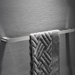 Bathroom Accessory Set Brushed Stainless Steel Include Robe Hook, Towel Bar, Toilet Paper Holder with Mobile Phone Storage Shelf, Towel Holder and Roll Paper Shelf 1or3pcs