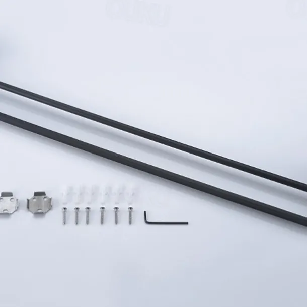 Bathroom Accessory Set Contemporary Brass 4pcs - Hotel bath Toilet Paper Holders / Robe Hook / tower bar Wall Mounted