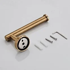 Bathroom Accessory Set Include Towel Bar Toilet Paper Holder and Robe Hook New Design Stainless Steel Wall Mounted