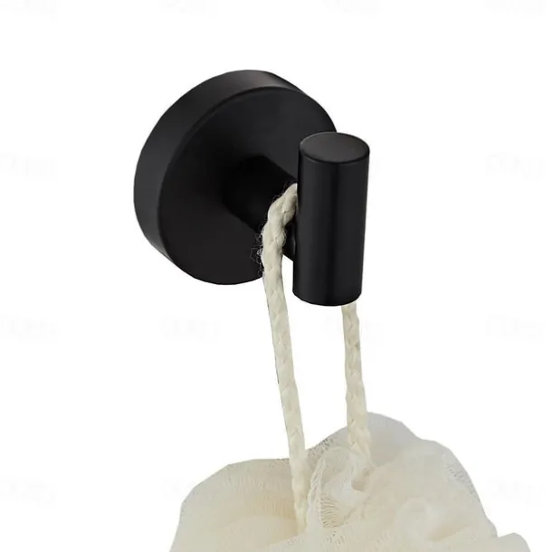 Bathroom Accessory Set Include Towel Bar Toilet Paper Holder and Robe Hook New Design Stainless Steel Wall Mounted