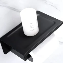 Bathroom Accessory Set Stainless Steel Include Towel Bar/Robe Hook/Toilet Paper Holder/Bathroom Tower Rack Matte Black 1or3or4pcs