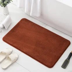Bathroom Bath Mat Non-slip, Extra Soft and Absorbent Bath Rugs, Washable Non-Slip Carpet Mat for Bathroom Floor, Tub, Shower Room