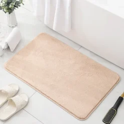Bathroom Bath Mat Non-slip, Extra Soft and Absorbent Bath Rugs, Washable Non-Slip Carpet Mat for Bathroom Floor, Tub, Shower Room