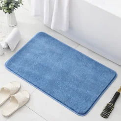 Bathroom Bath Mat Non-slip, Extra Soft and Absorbent Bath Rugs, Washable Non-Slip Carpet Mat for Bathroom Floor, Tub, Shower Room