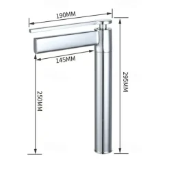 Bathroom Faucet Brass Brushed Gold Basin Faucet Mixer Tap Wash Basin Faucet Single Handle Hot Cold Lavotory Faucet