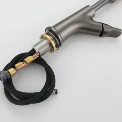 Bathroom Faucet Pull Out Basin Taps, Single Handle Vessel Taps with Cold and Hot Hose