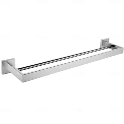 Bathroom Hardware Accessory Set,Stainless Steel Contain with Towel Bar,Robe Hook, Toliet Paper Holder and Bathroom Rack Wall Mounted Polished/Brushed/Painted Finishes