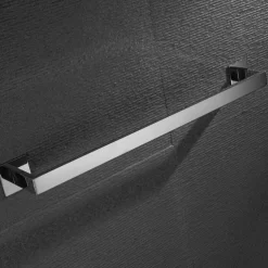 Bathroom Hardware Accessory Set,Self-Adhesive Wall Mounted Robe Hook,Chrome Stainless Steel Towel Bar, Towel Holder, Toilet Paper Holder