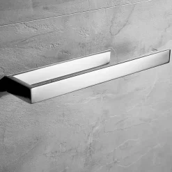 Bathroom Hardware Accessory Set Self-adhesive 304 Stainless Steel Include Robe Hook, Towel Bar, Towel Holder and Toilet Paper Holder Silver 1or3or4 pcs