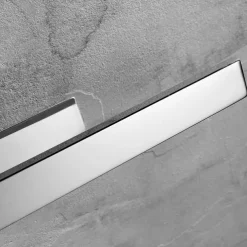 Bathroom Hardware Accessory Set Self-adhesive 304 Stainless Steel Include Robe Hook, Towel Bar, Towel Holder and Toilet Paper Holder Silver 1or3or4 pcs