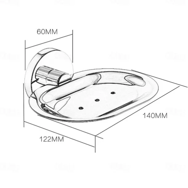 Bathroom Hardware Accessory Towel Ring/Toilet Paper Holder/Robe Hook/Soap Dish and Towel Holder Stainless Steel Wall Mounted Silver