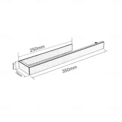 Bathroom Hardware Accessory Set Include Robe Hook, Towel Bar, Towel Holder, Toilet Paper Holder, Self-adhesive Brushed Stainless Steel Silvery