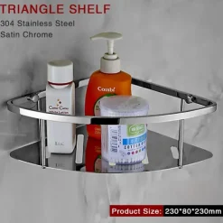 Bathroom Hardware Accessories Stainless Steel Wall Mounted Brushed Nickel Towel Bar Hand Towel Holder Toilet Paper Holder Robe Towel Hook Coat Hook Towel Bar (Bright Silver)