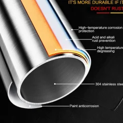 Bathroom Hardware Accessories Stainless Steel Wall Mounted Brushed Nickel Towel Bar Hand Towel Holder Toilet Paper Holder Robe Towel Hook Coat Hook Towel Bar (Bright Silver)