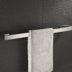 Bathroom Hardware Accessory Toilet Paper Holder / Robe Hook and Bathroom Single Rod Stainless Steel Wall Mounted Brushed Silvery 4pcs / 3pcs / 1pc