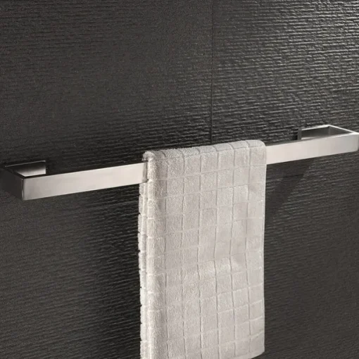 Bathroom Hardware Accessory Toilet Paper Holder / Robe Hook and Bathroom Single Rod Stainless Steel Wall Mounted Brushed Silvery 4pcs / 3pcs / 1pc