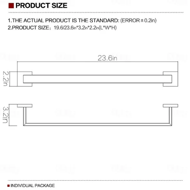 Bathroom Hardware Set 4 Pieces, Brushed Nickel SUS304 Stainless Steel Remodeled Wall Mounted Bathroom Accessories, Include1 Robe Hook, 1 Toilet Paper Holder,1 Towel Holder,1 Toilet Brush Sets