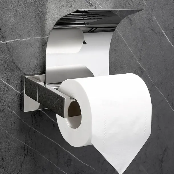 Bathroom Hardware Set 4 Pieces, Brushed Nickel SUS304 Stainless Steel Remodeled Wall Mounted Bathroom Accessories, Include1 Robe Hook, 1 Toilet Paper Holder,1 Towel Holder,1 Toilet Brush Sets