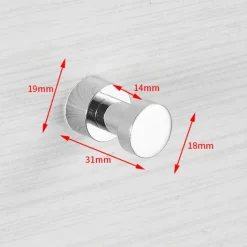 Bathroom Robe Hooks Brass, Wall Mounted Bathroom Towel Hook Coat Hook 3PCS/5PCS