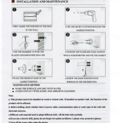 Bathroom Shelf / Bath Ensemble Adjustable Length / New Design / Creative Contemporary / Modern Stainless Steel / Tempered Glass / Metal 1pc - Bathroom Wall Mounted
