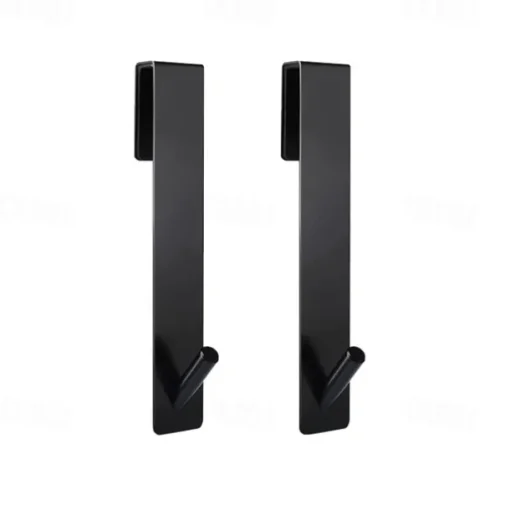 Bathroom Shower Door Hook Over Glass Door Shower Towel Rack Stainless Steel Drilling Free Towel Holder Hanger