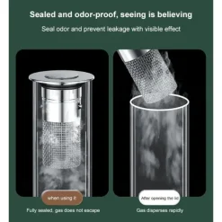 Bathroom Sink Drain Strainer, Pop Up Sink Drain Filter with Removable Stainless Steel Filter Basket Hair Catcher, Bathroom Sink Drain Stopper, for Us Bathroom Sink Stopper Replacement