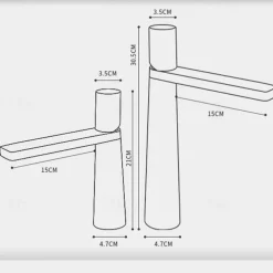 Bathroom Sink Faucet - Classic Electroplated Mount Outside Single Handle One HoleBath Taps