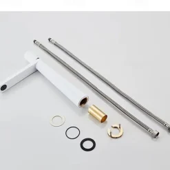 Bathroom Sink Faucet - Classic Electroplated Mount Outside Single Handle One HoleBath Taps