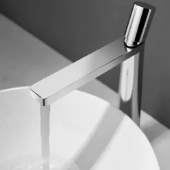 Bathroom Sink Faucet - Classic Electroplated Mount Outside Single Handle One HoleBath Taps