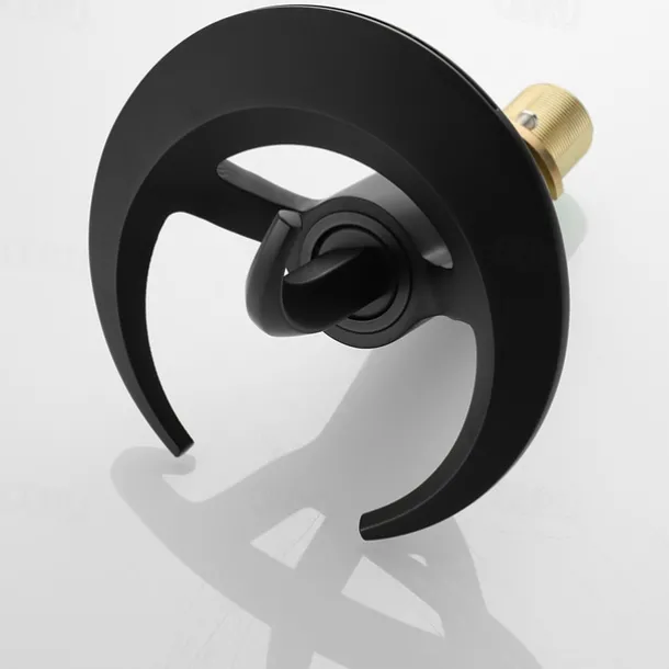 Bathroom Sink Faucet - Classic / Waterfall Electroplated Mount Outside Single Handle One HoleBath Taps