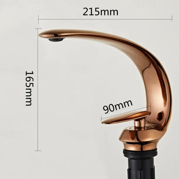 Bathroom Sink Faucet - Classic Oil-rubbed Bronze / Nickel Brushed / Electroplated Centerset Single Handle One HoleBath Taps