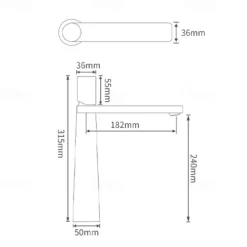 Bathroom Sink Faucet - Classic Electroplated / Painted Finishes Centerset Single Handle One HoleBath Taps
