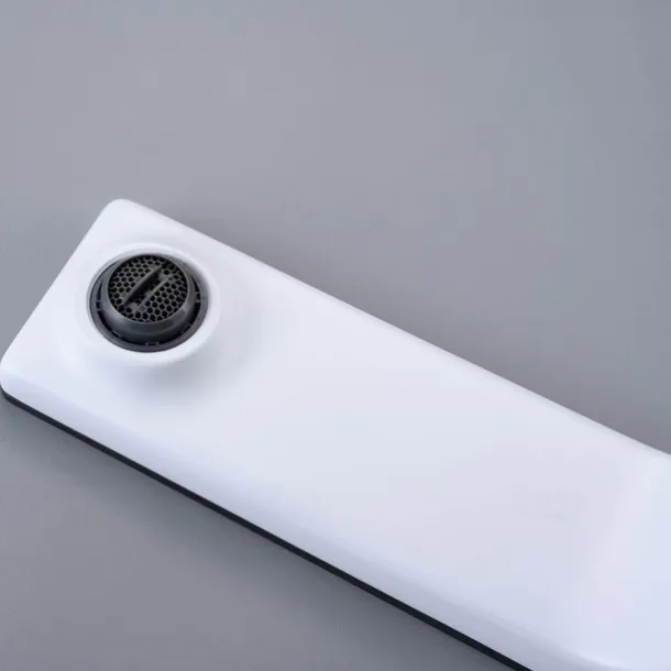 Bathroom Sink Faucet - Classic Chrome / Gun Grey Electroplated / Black / Whiete Painted Finishes Centerset Single Handle One HoleBath Temperature Display Taps