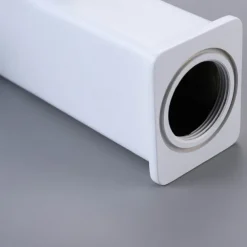 Bathroom Sink Faucet - Classic Chrome / Gun Grey Electroplated / Black / Whiete Painted Finishes Centerset Single Handle One HoleBath Temperature Display Taps