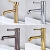 Bathroom Sink Faucet - Pull Out Oil-Rubbed Bronze / Antique Brass Centerset Single Handle One Holebath Taps