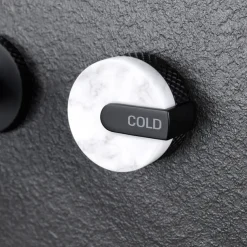 Bathroom Sink Faucet - Rotatable / Wall Mount Painted Finishes Mount Inside Two Handles Three HolesBath Taps