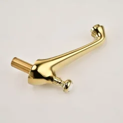 Bathroom Sink Faucet - Widespread Electroplated Widespread Two Handles Three HolesBath Taps