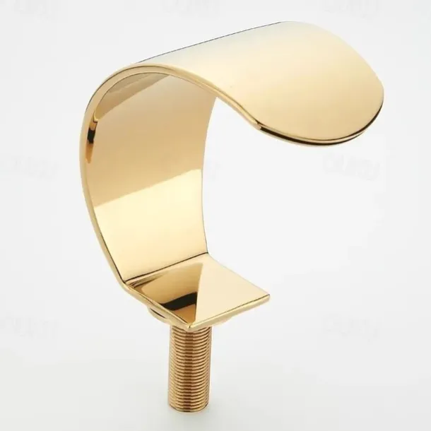 Bathroom Sink Faucet - Widespread Electroplated Widespread Single Handle Two HolesBath Taps