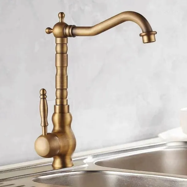 Bathroom Sink Faucet Copper/Centerset Basin Faucet Single Handle One Hole Bath Taps Contain with Cold and Hot Water